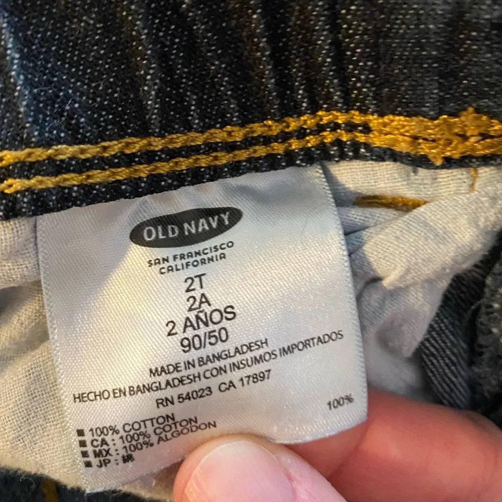 Old Navy Kids Dark Blue Jeans Size 2T